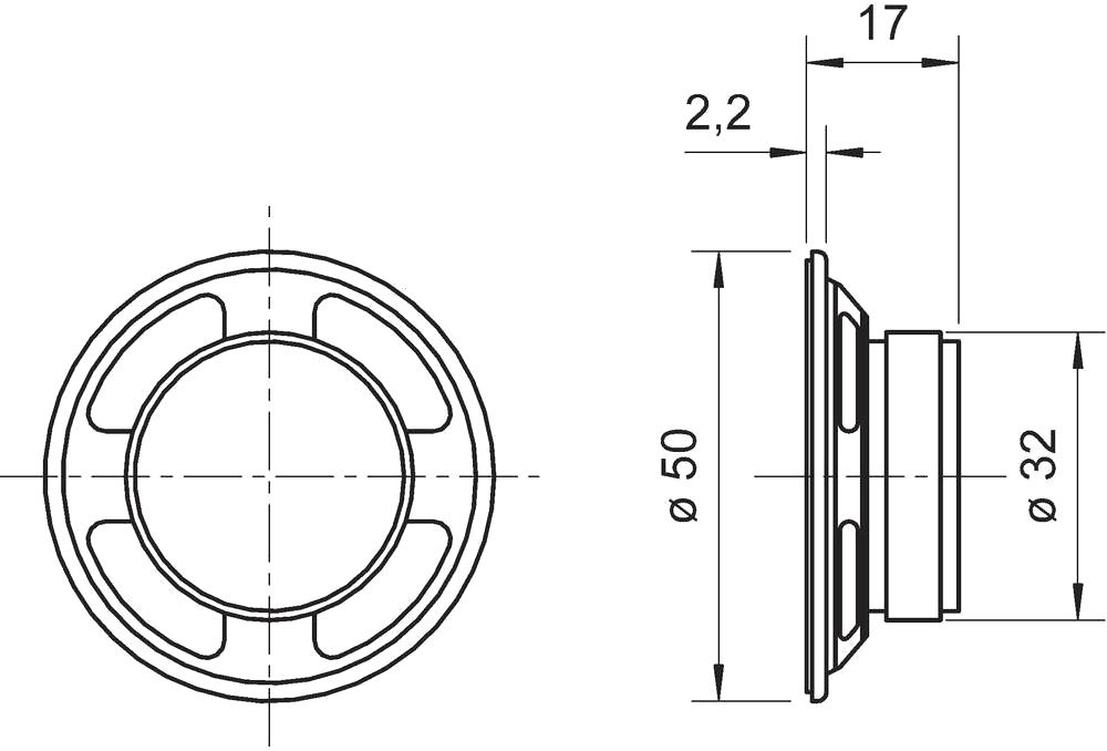 רמקול VISATON K 50